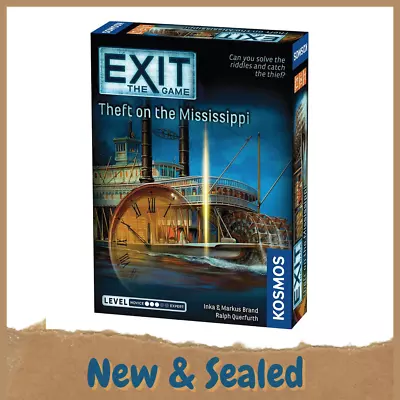 EXIT The Game - Theft on the Mississippi - Board Game Fast Free P&P - Image 1 of 2