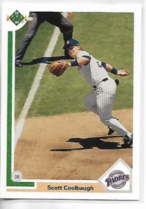 1991 Upper Deck Final Edition Scott Coolbaugh Card - Picture 1 of 1