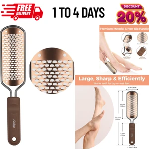 Foot Rasp File Pedicure Callus Remover Hard Dead Skin Scrubber Tool Feet Care - Picture 1 of 8