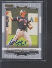 Ethan Martin 2008 Razor Signature Series #15 