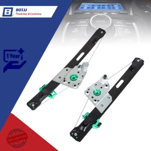Power Window Regulator Set of 2 Rear For BMW 2006 325i 2007-2011 328i - Picture 1 of 9