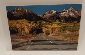Aurumn in den Colorado Rockies Postkarte Post markiert 1969 - Bild 1 von 4