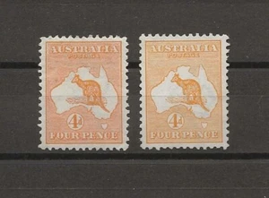 AUSTRALIA 1913/14 SG 6/6a come nuovo - Foto 1 di 2
