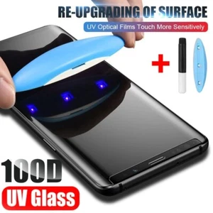 For Samsung Galaxy S8 S9 S10 + S10e Note 9 20 10 Tempered Glass Screen Protector - Foto 1 di 14