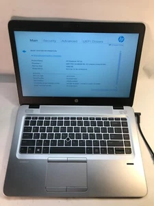 HP EliteBook 745 G3 14" Laptop AMD Pro A8-8600B -BOOTS TO BIOS- MZ - Picture 1 of 6