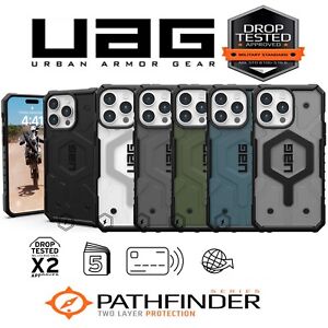 UAG Pathfinder Apple iPhone 15 Pro Max / Plus Case Premium MagSafe Cover Magnet