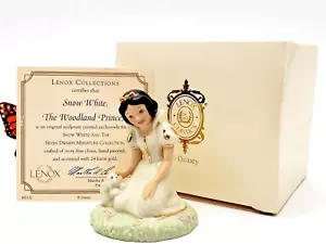 Disney Blancanieves La Princesa del Bosque - Colección Miniatura Porcelana Lenox - Imagen 1 de 19