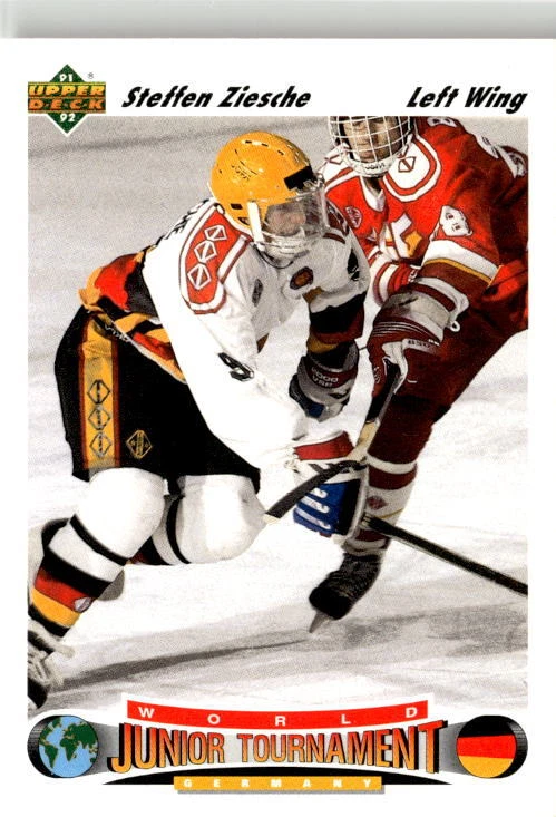 1991-92 Upper Deck #679 Steffen Ziesche - Image 1 of 2