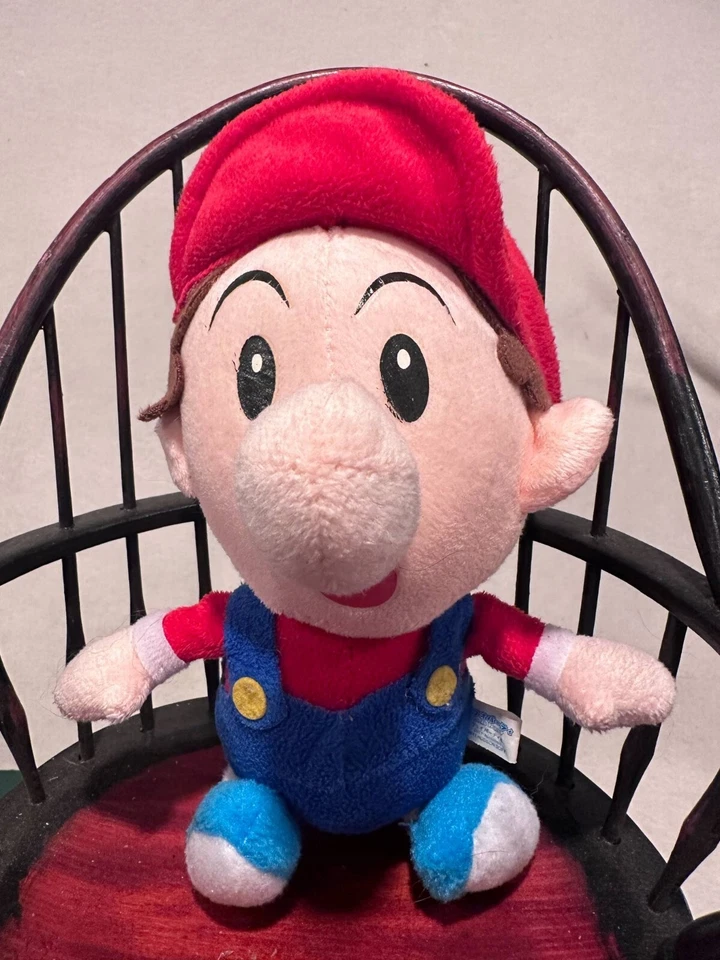 Boneca de pelúcia Mario Super Baby Bros brinquedo de pelúcia animal Bowser Luigi Koopa Buddy 12 - Imagem 1 de 1