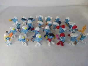 McDonalds 2011 2013 The Smurfs Movie Happy Meal Figures Big Lot Of 25 See Photos - Picture 1 of 14