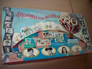 1957 Around the World in 80 Days game by Transogram Complete clean condition