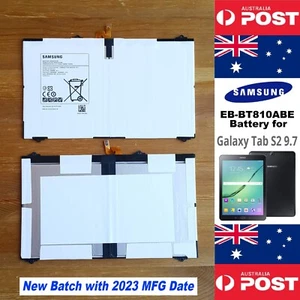 Original Samsung GALAXY Tab S2 9.7" Battery EB-BT810ABA 5870mAh SM-T810 - Local - Photo 1 sur 12