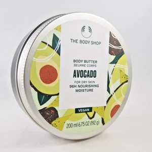 (1) Manteca corporal de aguacate The Body Shop 96H hidratación tamaño completo 6,75 oz 200 ml nueva - Imagen 1 de 6