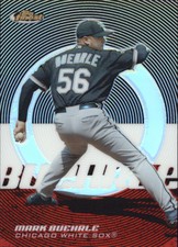 2005 Finest Refractors Chicago White Sox Baseball Card #76 Mark Buehrle /399