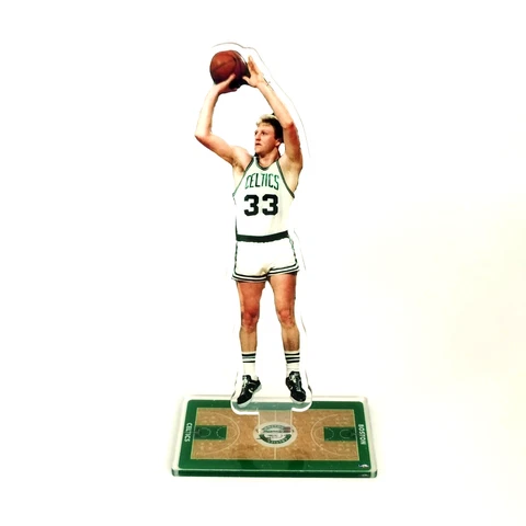 Larry Bird Figure - #33 of Boston Celtics Shoots a Jump Shot Figurine Ornament Cover