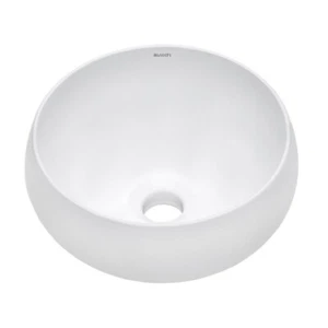 Ruvati Lavabo da Bagno 12" Tondo Bianco Soprabanco - RVB0312 (5537) - Foto 1 di 7