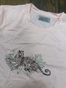 2xist Pink W Cat Cheeta Size Medium, New With Tags Retail $58 - Picture 1 of 6