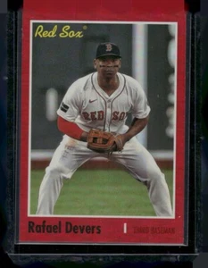 2024 Topps Archives - 1970 Topps Design Variation Rafael Devers #183 Red Hot... - Picture 1 of 2