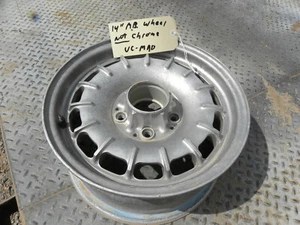 OEM Mercedes Benz W107 W116 W123 W114  14 inch Alloy Wheel Rim........UC- MAD - Picture 1 of 12