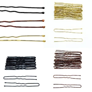 Haarspange Clip Klammer Bobby Pin Haar Nadel Haarklemmen Metall Tool U Form 50x - Bild 1 von 7