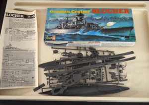 1/720 Revell German Cruiser Blucher Parts Pieces - Picture 1 of 11