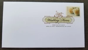 [SJ] USA US Wedding Roses 2011 Love Flower Valentines (FDC) *color PMK - Picture 1 of 5