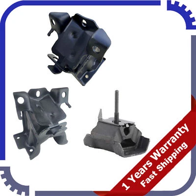 Para GMC Savana 2500, 3500, 4500 6,6 L diésel 2006-2016 3 piezas montaje de motor y automático Foto 1 de 4