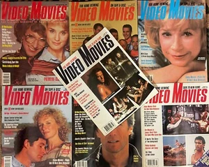 1984 Video Movies Magazines Lot of 7 - Includes The Premier Issue - Bild 1 von 4