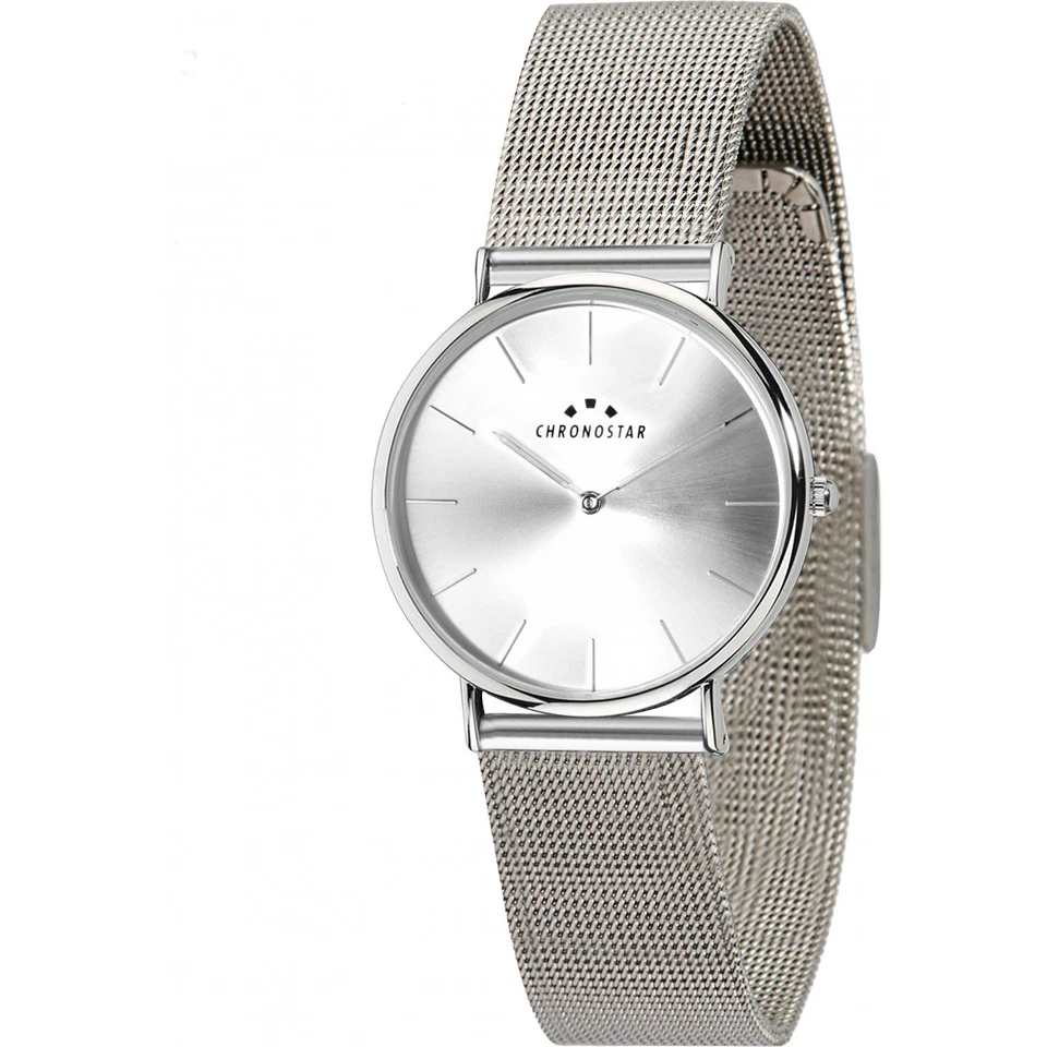 Orologio Donna CHRONOSTAR PREPPY R3753252504 Bracciale Acciaio Mesh Silver NEW - Immagine 1 di 1