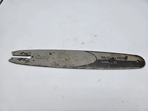 Barra de nariz sólida Mcculloch 12" 66924ZF genuina OEM pieza de repuesto Mini Mac 30 - Imagen 1 de 6