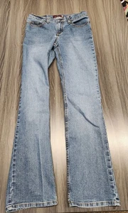 Jordache Damen Lo-Rise Stretch helle Waschung Jeans Vintage 11/94 Gr. 5/6 lang RN98826 - Bild 1 von 11