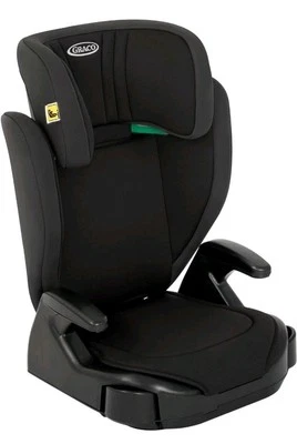 Graco Junior Maxi i-Size R129 Highback Booster Seat from up to 15-36kg, Midnight - Image 1 of 2