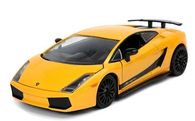 JADA TOYS, LAMBORGHINI Gallardo SuperLeggera Giallo FAST and FURIOUS, 1/24,  ... - Immagine 1 di 4