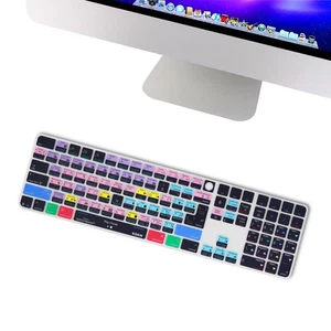 XSKN DaVinci Resolve Keyboard Cover for 2024 Magic Keyboard and Numeric A3119 M4 - Picture 1 of 8