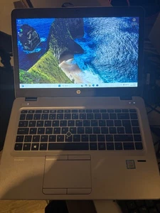 HP EliteBook 840r G4 Laptop 14" i5-7200U, Windows 11 Pro, 8GB, 240 GB - Picture 1 of 6