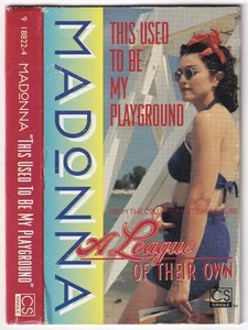 Madonna This Used To Be My Playground Cassette Tape 1992 1st US Edition SR Dolby - Picture 1 of 4