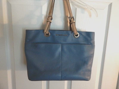 Bolso de Mano Michael Kors Bedford Azul Shopper Foto 1 de 4