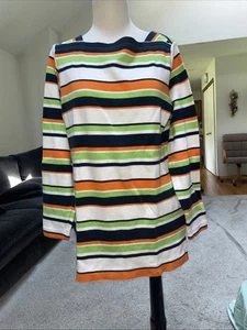 Newton Trading Co Striped Long Sleeve Shirt Size Large - Picture 1 of 6