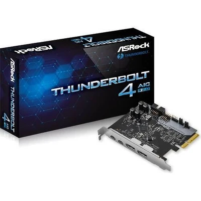 Asrock Thunderbolt 4 AIC R2.0 PCIe Expansion Card Brand New Intel 500 Series - Image 1 of 2