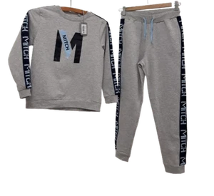MITCH Luxury Boys Age 9-10 Years Grey Two Piece Tracksuit Set Unworn With Tags - Picture 1 of 14