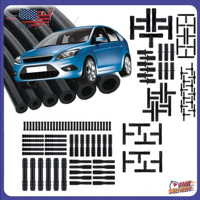 Kit de manguera de silicona para aspiradora universal para Ford 5 pies 3 4 5 6 8 10 mm con conectores Foto 1 de 4