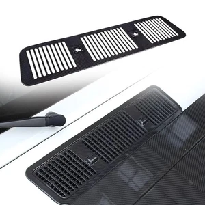 Car Hood Air Intake Grille Vent Carbon Fiber Trim For Benz G Class W463 2006-18 - Picture 1 of 14