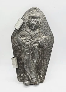 Rare Antique Vintage Anton Reiche Chocolate Mold Boy Playing Banjo #39 - Picture 1 of 5