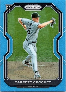 2021 Panini Prizm - Garrett Crochet #45 Carolina Blue Prizm (RC) - Bild 1 von 2