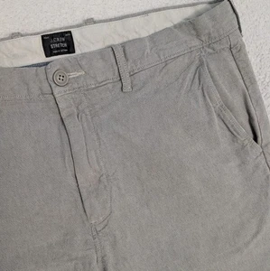 Pantalones chinos rectos grises J Crew elásticos 770 para hombre 35x32 - Imagen 1 de 9
