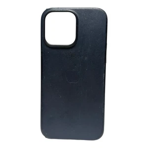 Apple iPhone 14 Pro Max Magsafe custodia in pelle nera originale autentica - Foto 1 di 7