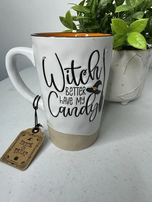 Ведьма лучше иметь мои конфеты высокий кружка Хэллоуин трюк или лакомство новинка смешной чашки - Изображение 1 из 4