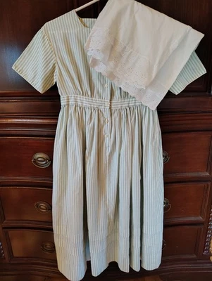 American Girl Pleasant Company Dress Like Your Doll Kirsten Summer Dress Size 14 - Image 1 of 4