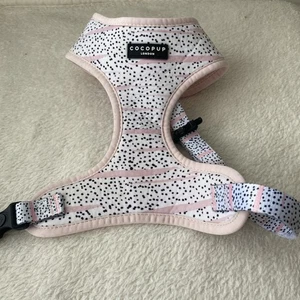 Cocopup London Designer medium/Small Dog Harness. Pink polkadot . Worn once - Picture 1 of 4
