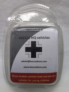 Sd251C HQ Fahrzeuge Baccus 6mm Wargaming Miniaturen - Bild 1 von 5